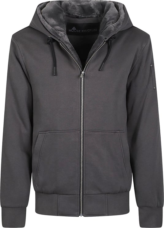 Moose Knuckles Classic Bunny Sweatshirt Grey