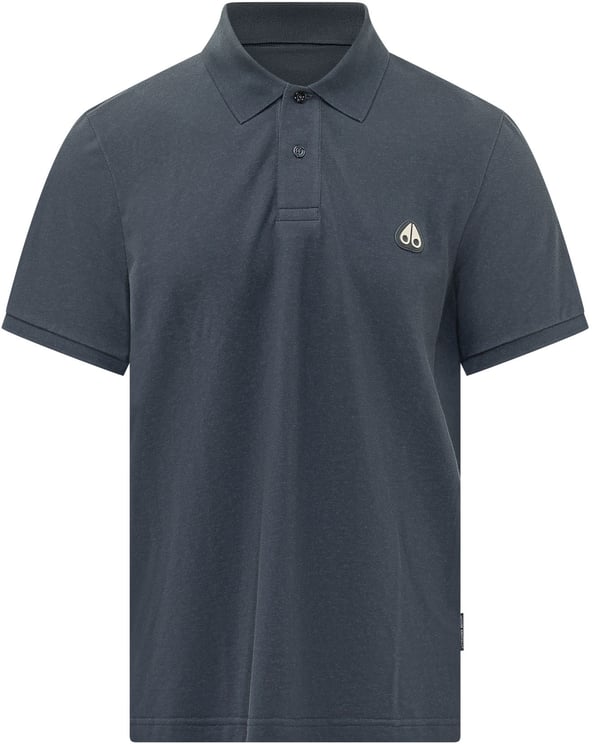 Moose Knuckles Polo a Maniche Corte con Bottoni