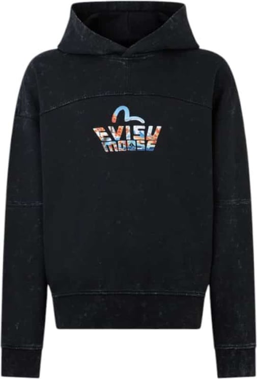 Moose Knuckles Evisu X Moose Hoodie Black