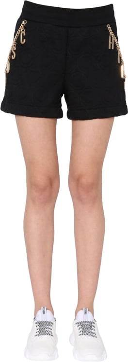 Moschino Smile Quilted Bermuda