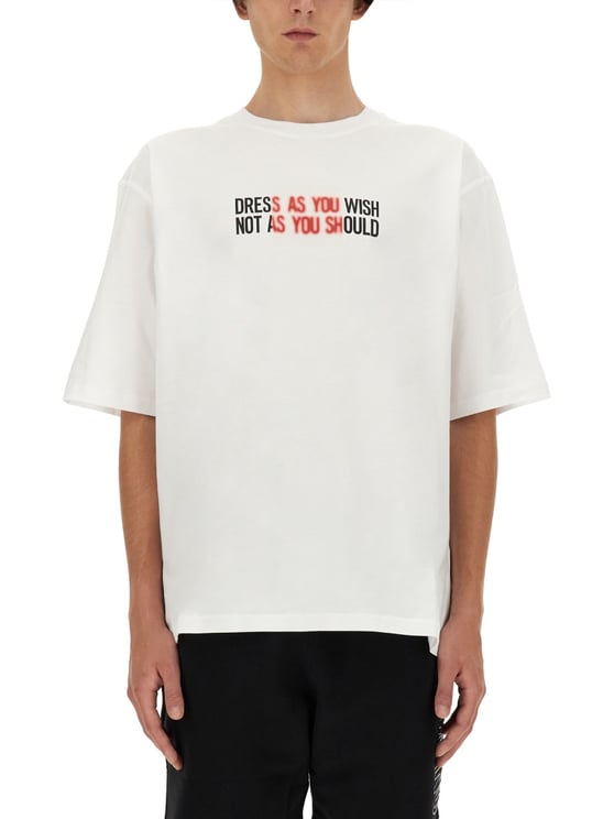 Moschino Oversized White T-Shirt