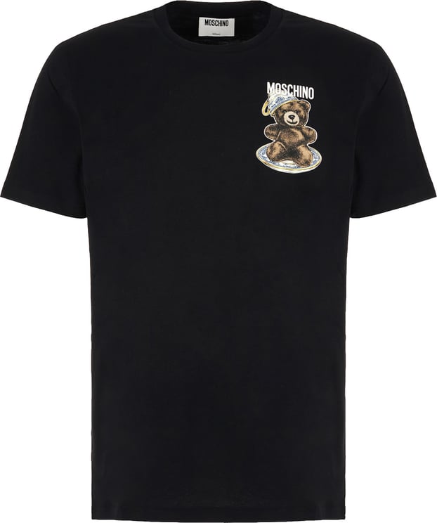 Moschino Moschino Black cotton t-shirt