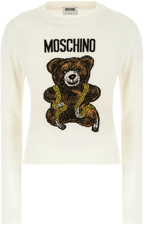 Moschino Moschino Ivory wool sweater