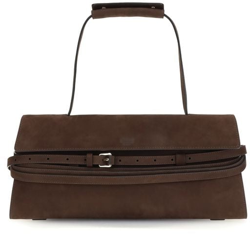 Moschino Moschino Brown Calf Leather Bos Taurus Shoulder Bag