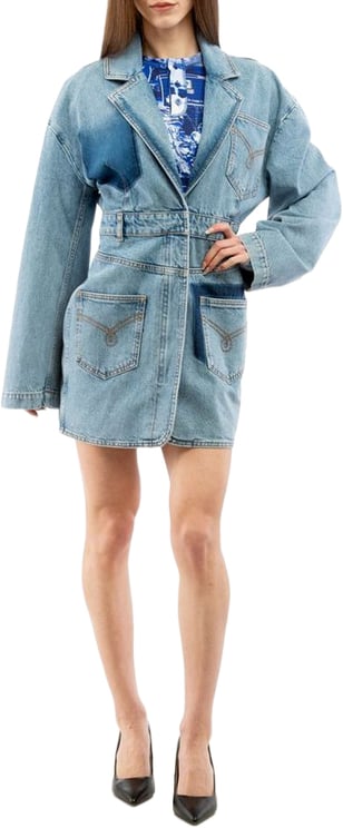 Moschino Moschino Multicolor Cotton Denim Jacket