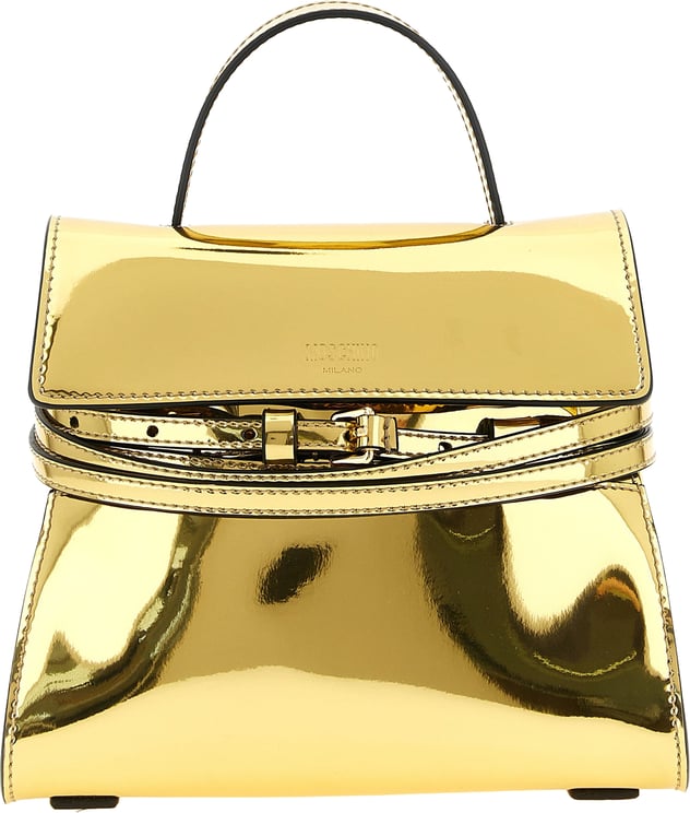 Moschino Moschino Gold Polyethylene Handbag
