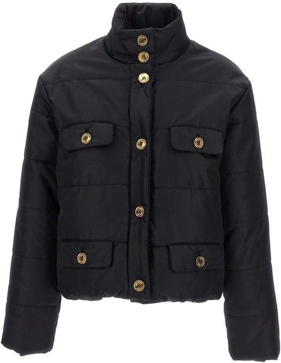 Moschino Moschino Black Polyamide Full-Length Jacket