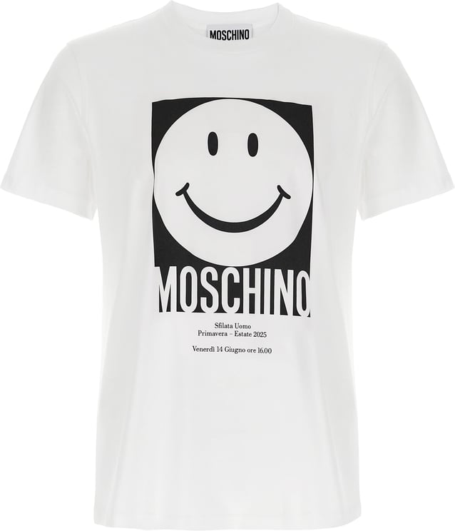 Moschino Moschino White Cotton T-Shirt