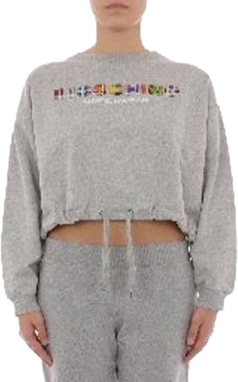 Moschino Moschino Gray Cotton Sweatshirt