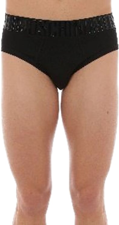 Moschino Moschino Black Cotton Briefs
