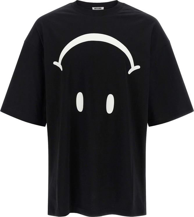 Moschino Moschino Bicolor Cotton T-Shirt