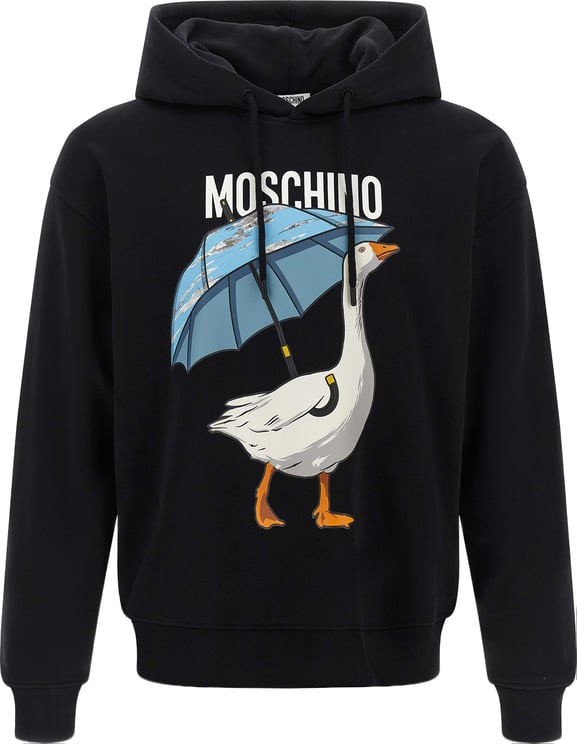 Moschino Moschino Black Cotton Sweatshirt