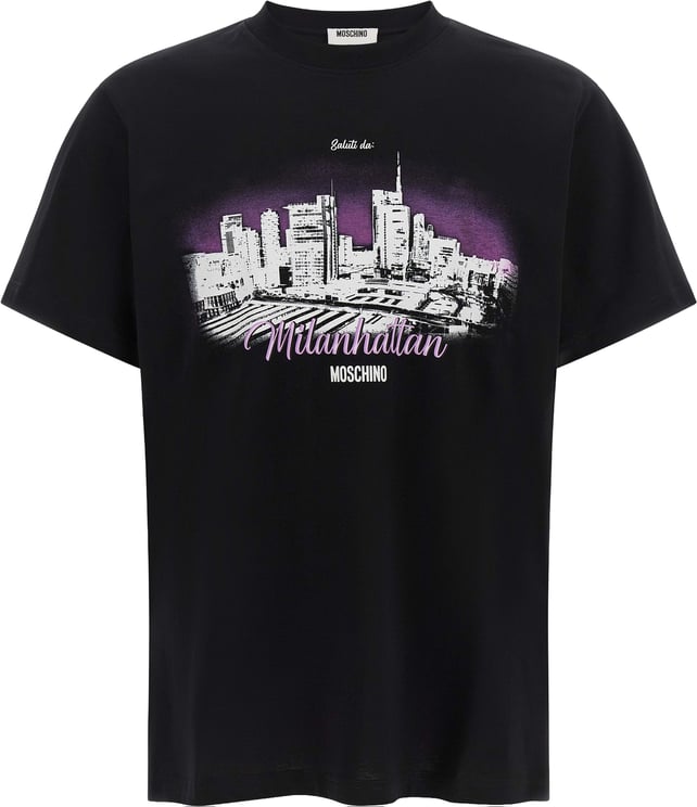 Moschino Moschino Black Cotton T-Shirt