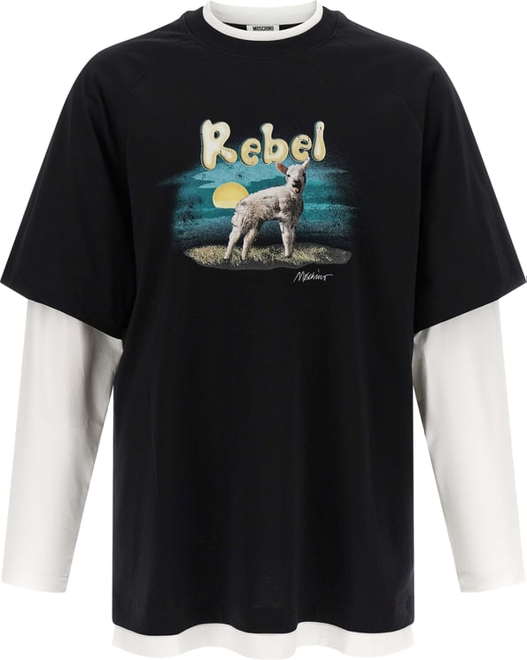 Moschino Moschino Multicolor Cotton T-Shirt