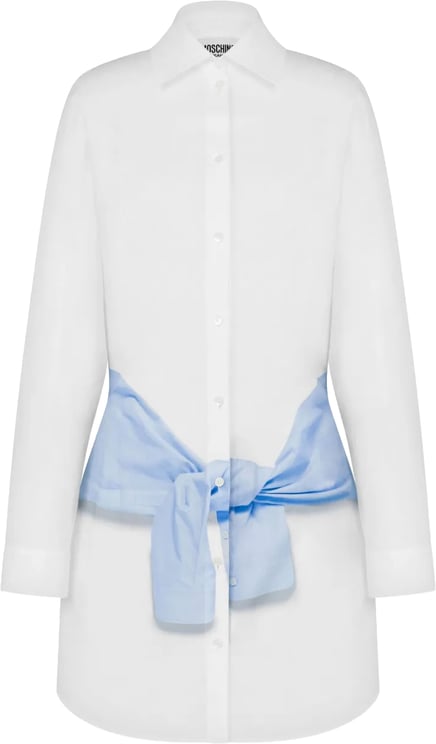 Moschino Mini Dress with Classic Collar