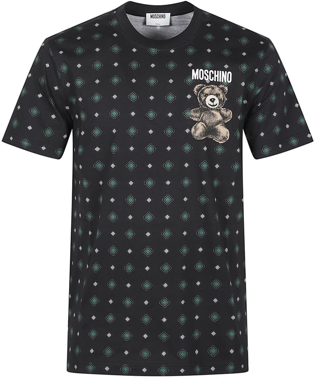 Moschino Teddy Printed T-shirt Black