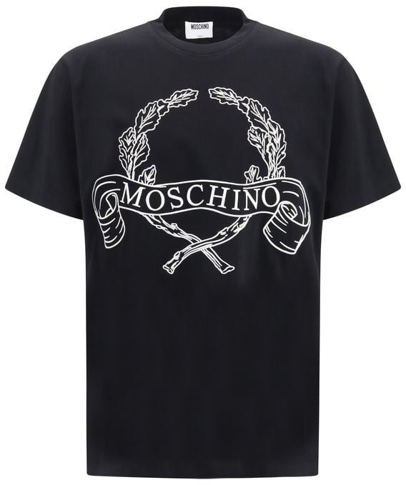 Moschino Moschino Black Cotton T-Shirt