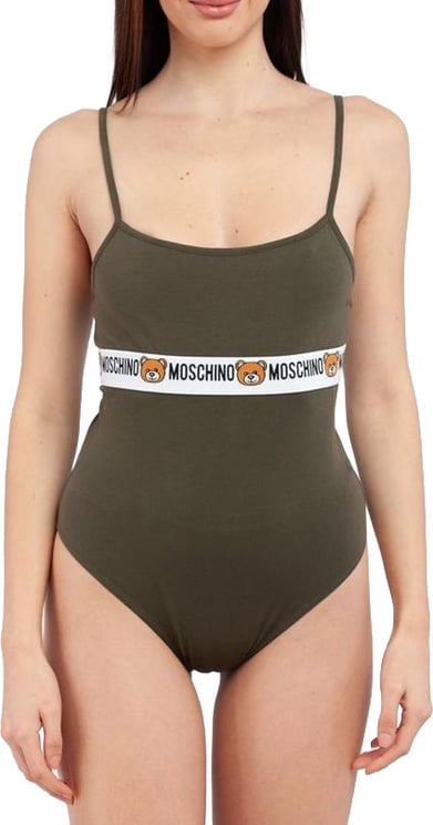 Moschino Moschino Bicolor Cotton Bodysuit