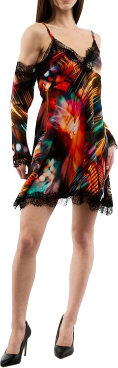 Moschino Moschino Multicolor Viscose Casual Dress
