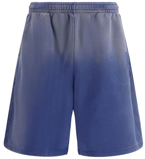 Moschino Moschino Blue Cotton Bermuda Shorts