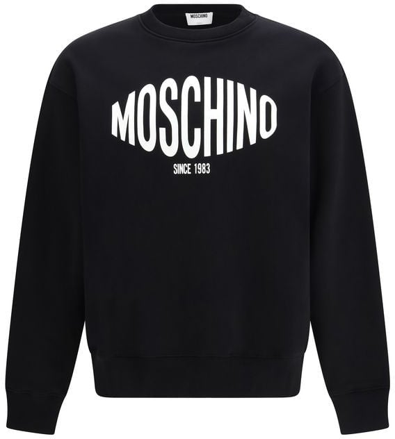Moschino Moschino Black Cotton Sweatshirt