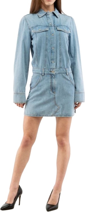 Moschino Moschino Multicolor Cotton Casual Dress