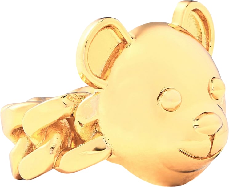 Moschino Teddy Bear Chain Ring
