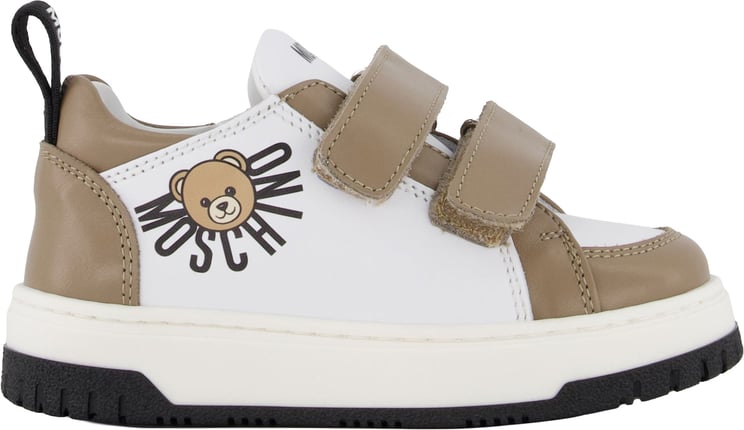 Moschino Moschino Unisex Sneakers In Wit