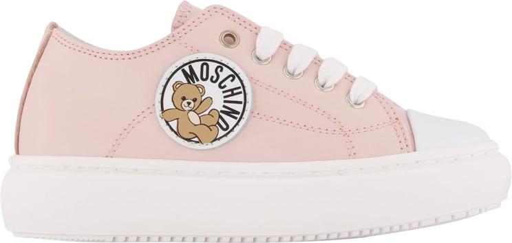 Moschino Moschino Meisjes Sneakers In Licht Roze