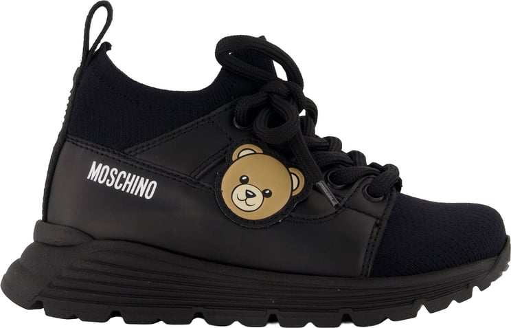 Moschino Moschino Unisex Sneakers In Zwart