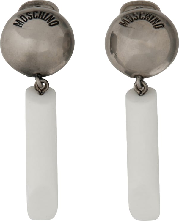 Moschino Logo Earrings