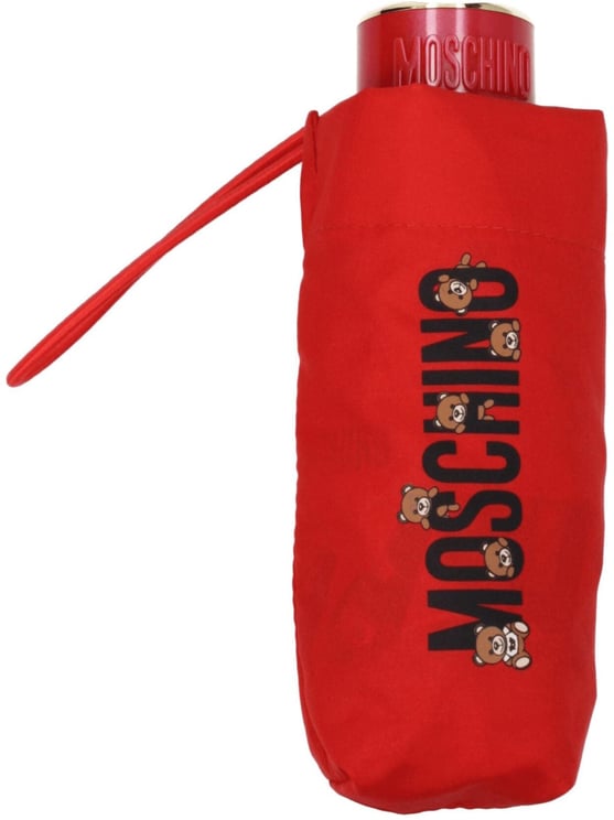 Moschino Moschino Red Polyester Umbrella