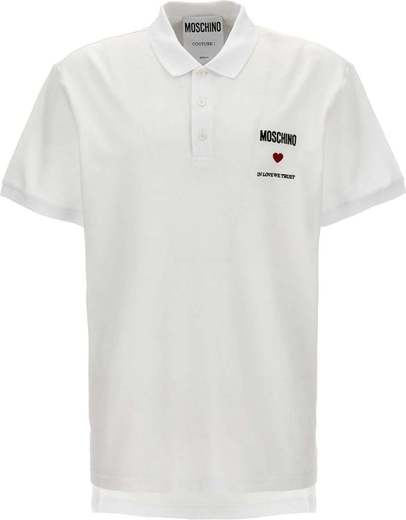 Moschino Moschino Couture In Love We Trust Cotton Polo