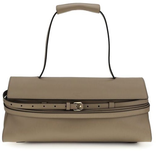Moschino Moschino Beige Calf Leather Bos Taurus Shoulder Bag