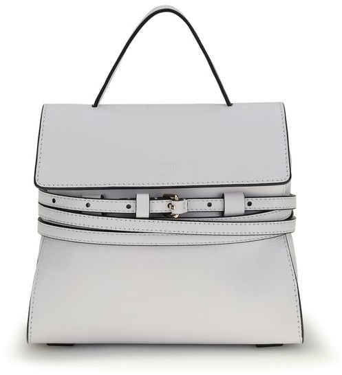 Moschino Moschino White Calf Leather Bos Taurus Handbag