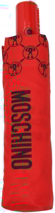 Moschino Moschino Red Polyester Umbrella