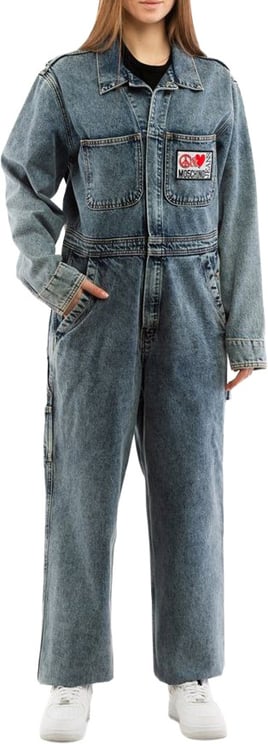 Moschino Moschino Multicolor Cotton Jumpsuit