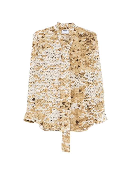 Moschino Top Multi Gold