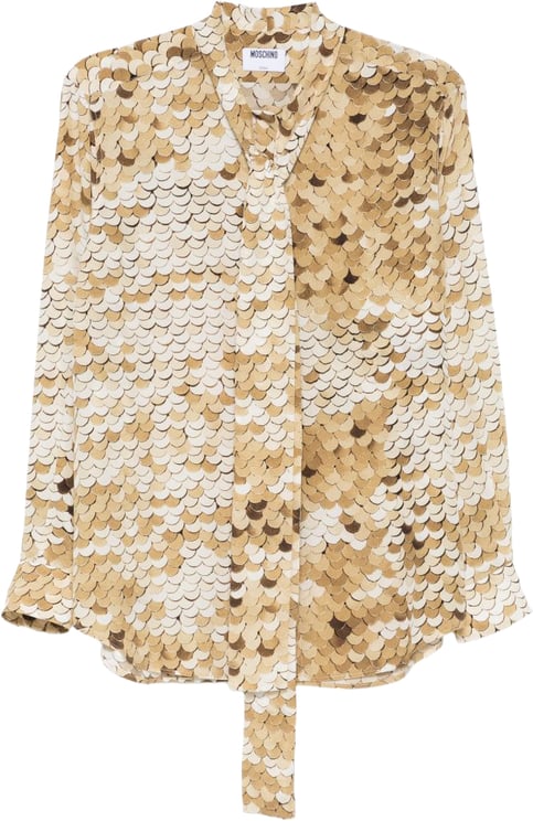 Moschino Top Multi Gold