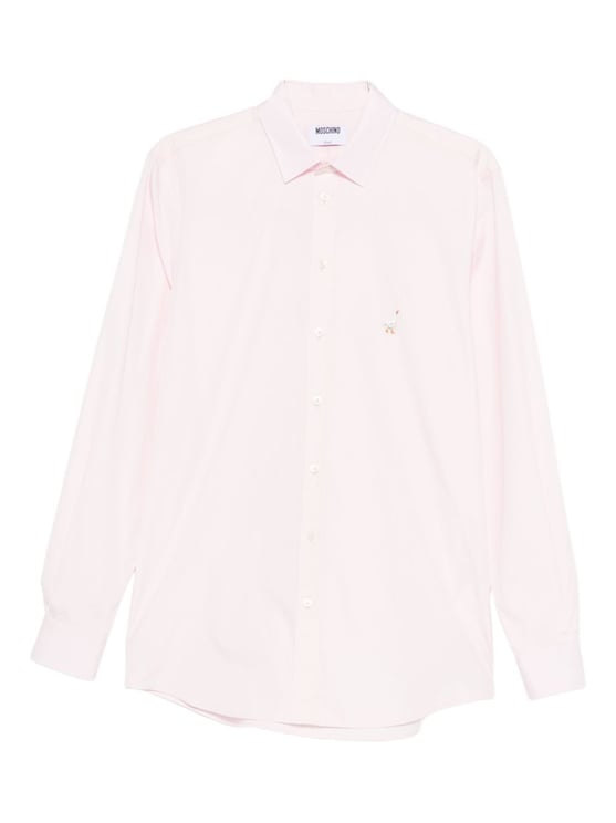 Moschino Long-Sleeved Cotton Shirt