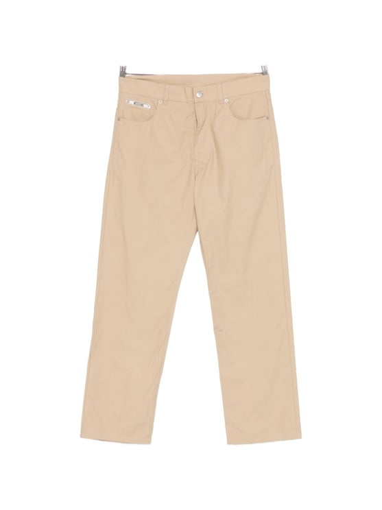 Moschino Straight-Leg Trousers In Silk And Nylon Blend