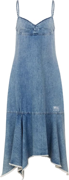 Moschino Classic Fitted Bodice Dress with Flared Skirt
