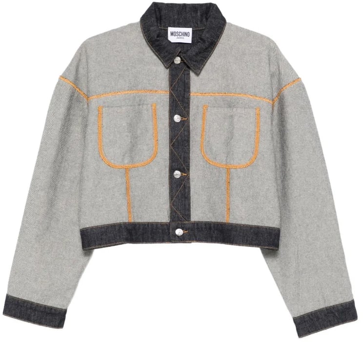 Moschino Tailored Women's Jacket with Structured Shoulders