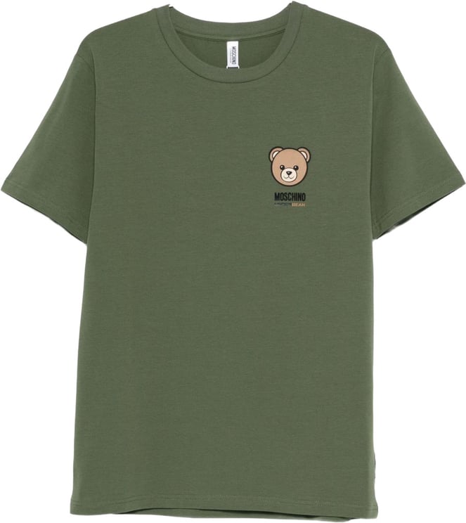Moschino T-Shirts And Polos Green