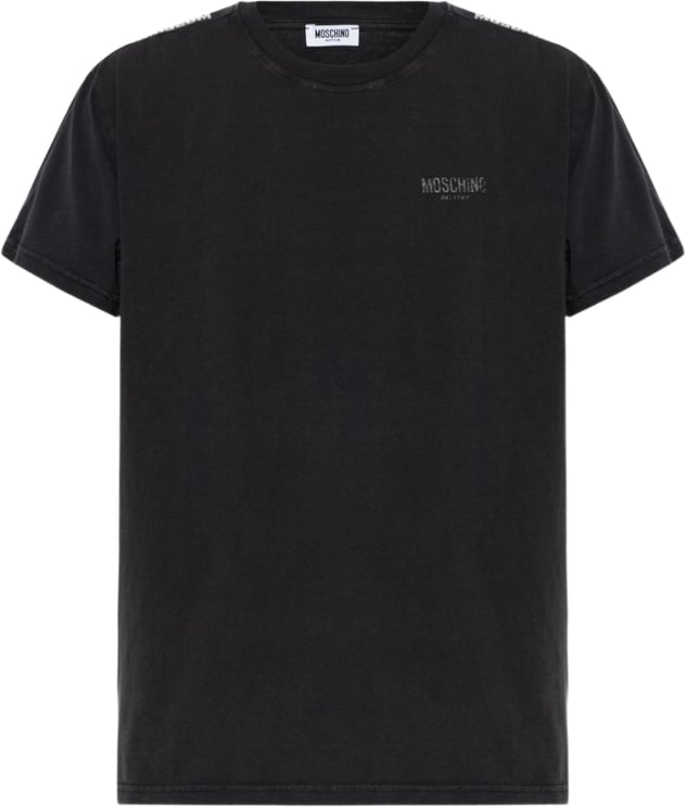 Moschino T-Shirts And Polos Black