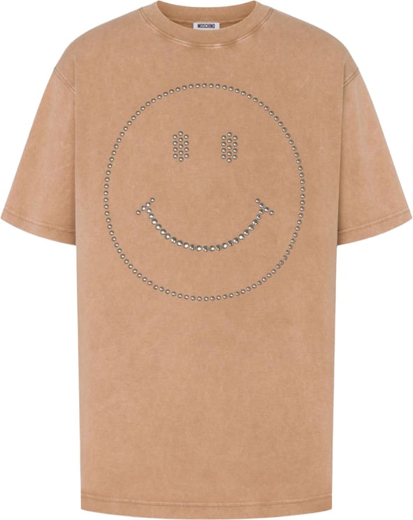 Moschino T-Shirts And Polos Multi Brown