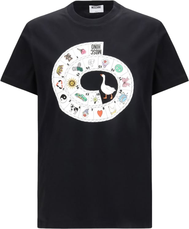 Moschino T-Shirts And Polos Multi Black
