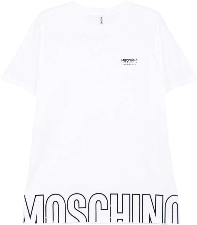 Moschino T-Shirts And Polos White