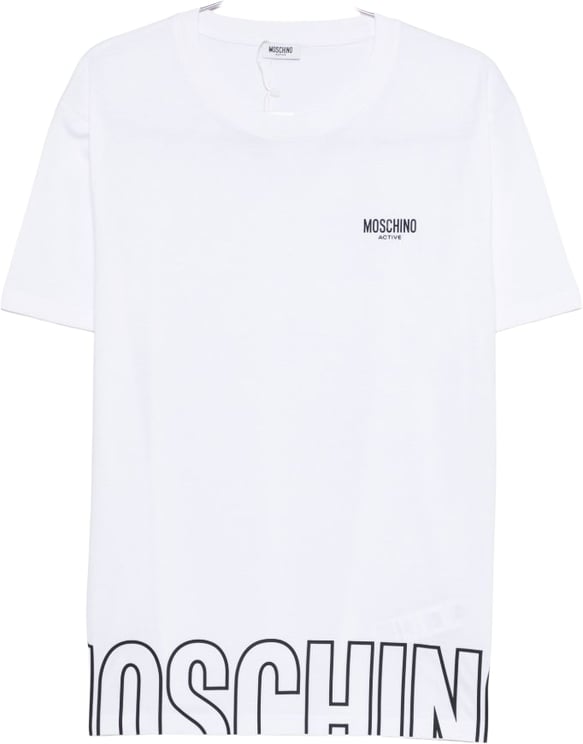 Moschino T-Shirts And Polos White