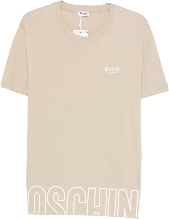 Moschino T-Shirts And Polos Beige